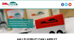 Desktop Screenshot of biffa-award.org